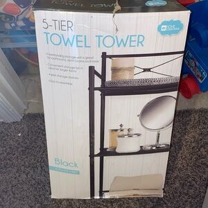 5 Tier Bathroom Tower